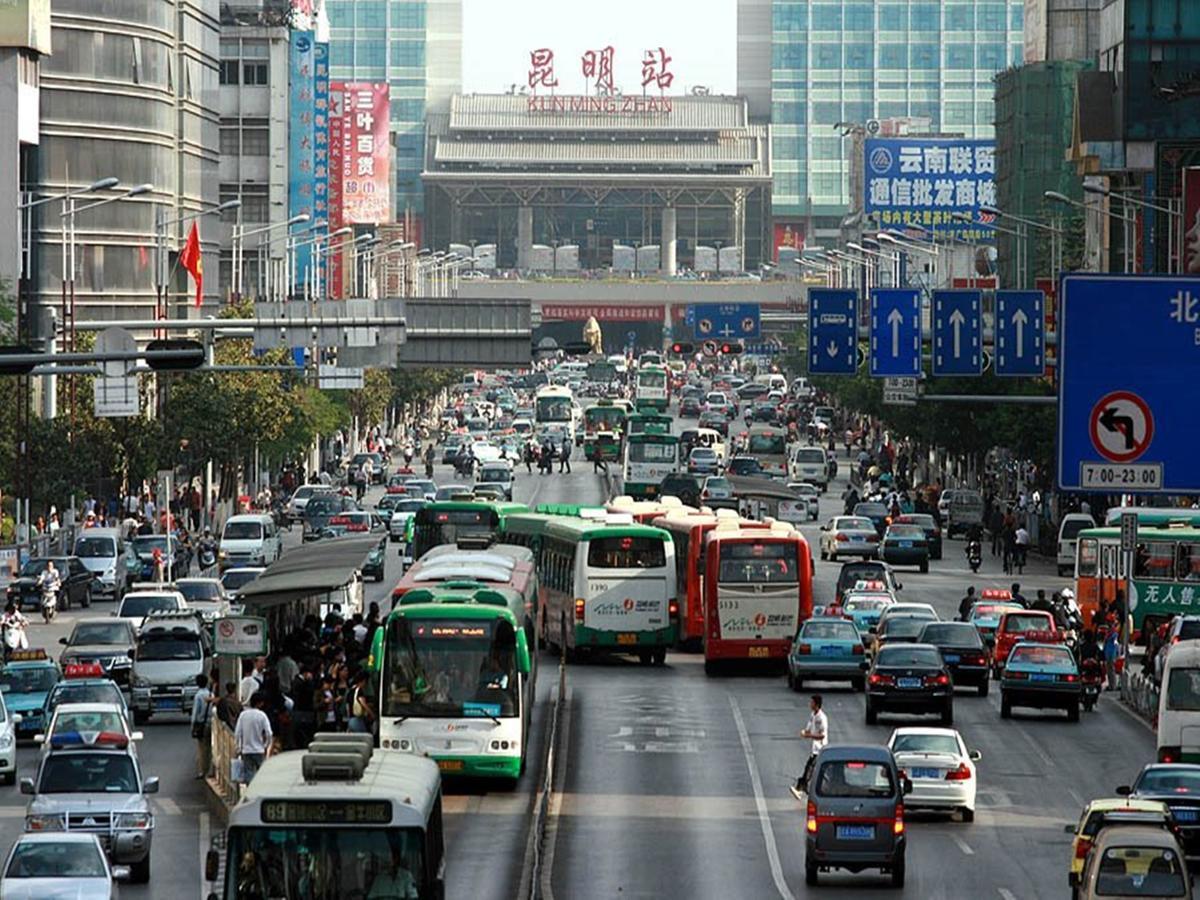 Bai Nian Sheng Shi Hotel Kunming Zewnętrze zdjęcie